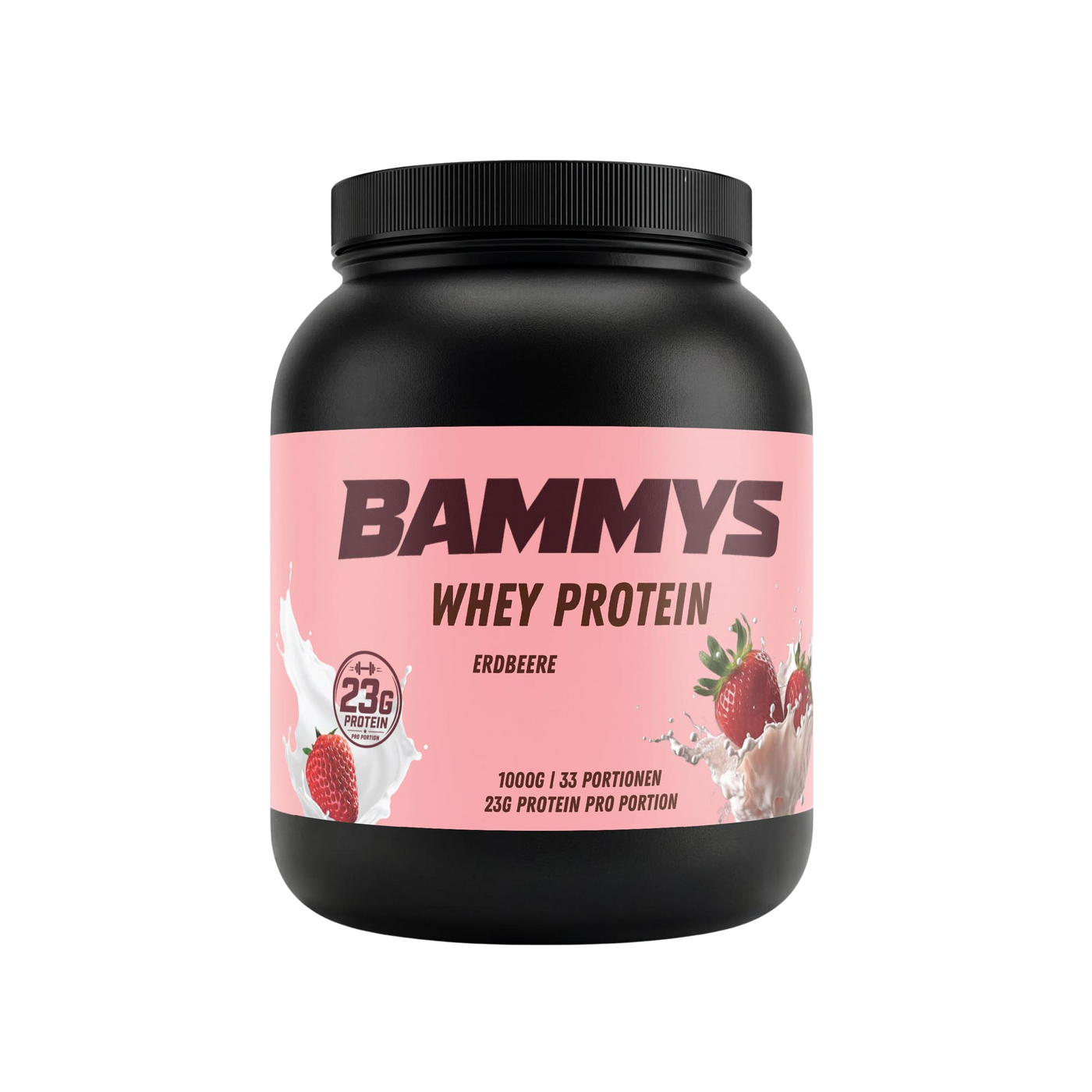 Premium Whey Protein Erdbeere - 1.000g
