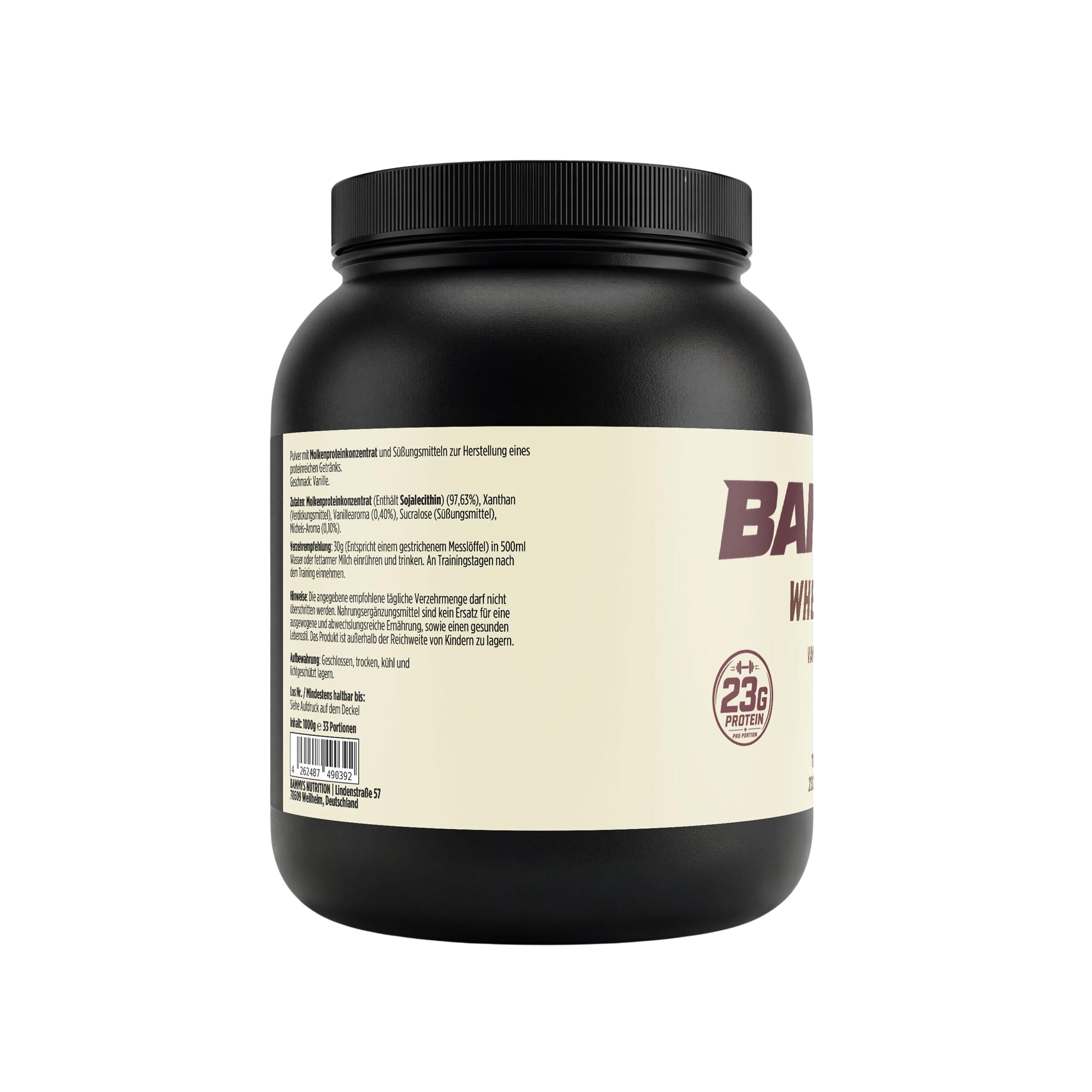 Premium Whey Protein Vanille - 1.000g